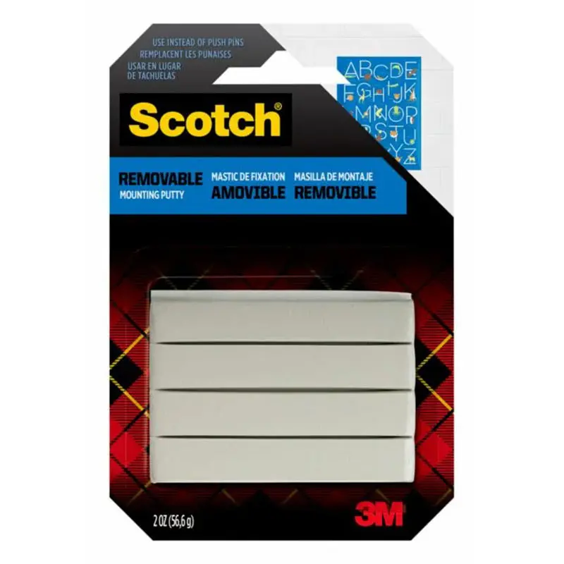 Scotch Removable Mounting Putty – Repositionable Adhesive For Lightweight Items 1