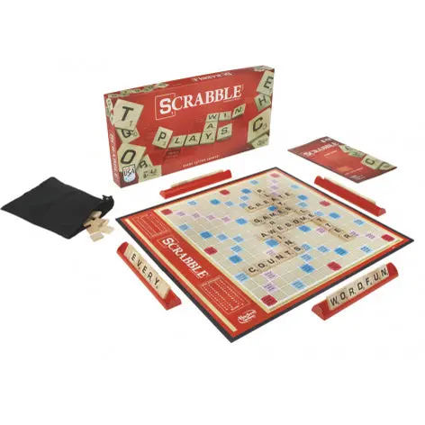 Scrabble Classic Edition – Timeless Word-Building Board Game (A8166) 1