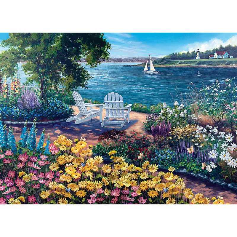 Seashore-Themed 1000-Piece Jigsaw Puzzle 1