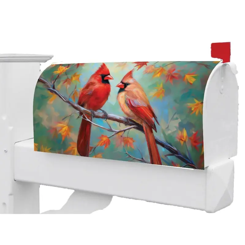 Seasonal Mailbox Makeover Kit – Fall & Winter Decor Themes, Easy Diy Installation 1