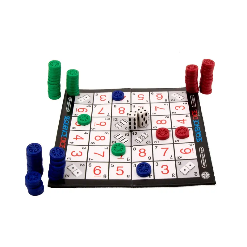 Sequence Dice – Strategic Board Game For 2–4 Players 1