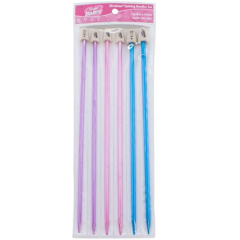 Set Of 3 Aluminum Knitting Needles – B-1119 1