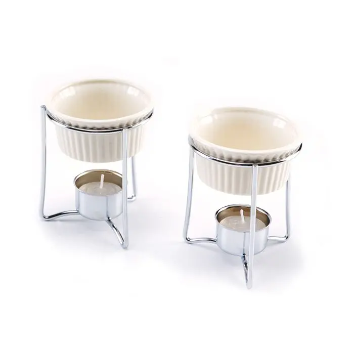Set Of Two Ceramic Butter Warmers – Heat-Retaining Design (215) 1