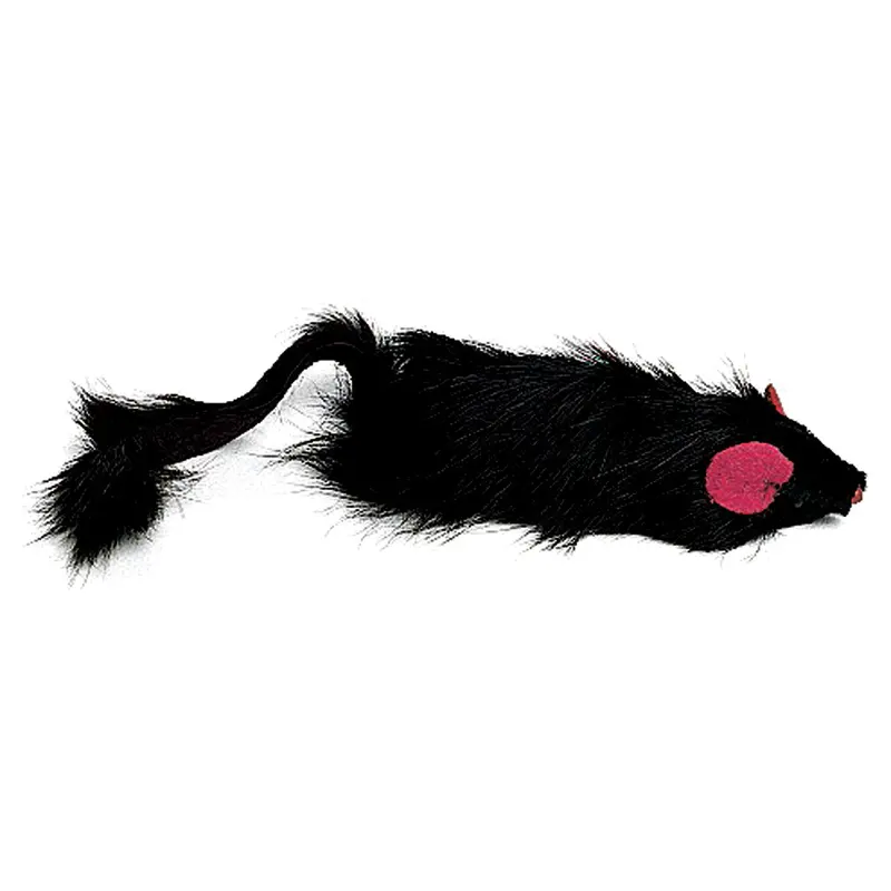 Shaggy Plush Ferret-Style Cat Toy With Rattle And Catnip 1