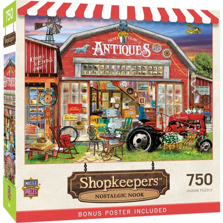 Shopkeepers: Nostalgic Nook – 750-Piece Jigsaw Puzzle For Adults 1