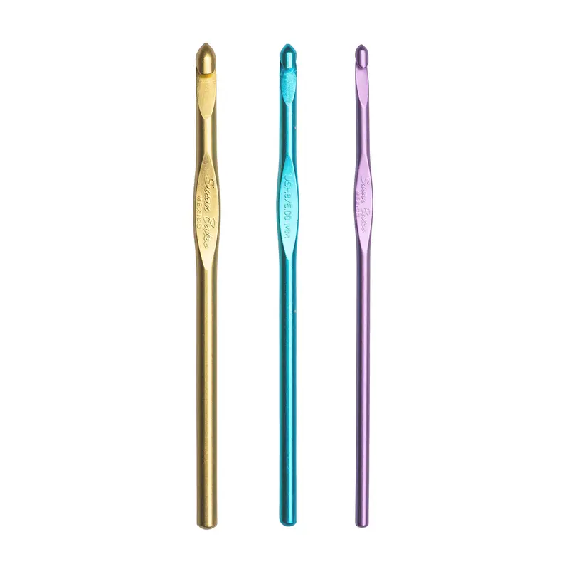 Silvalume Crochet Hook Set – 3-Piece, Sizes G/6, H/8, J/10 (Style 12193) 1