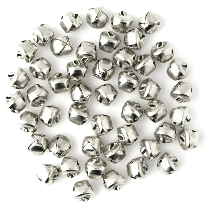 Silver Tone Jingle Bells – Assorted Sizes For Diy Crafts & Holiday Projects 1
