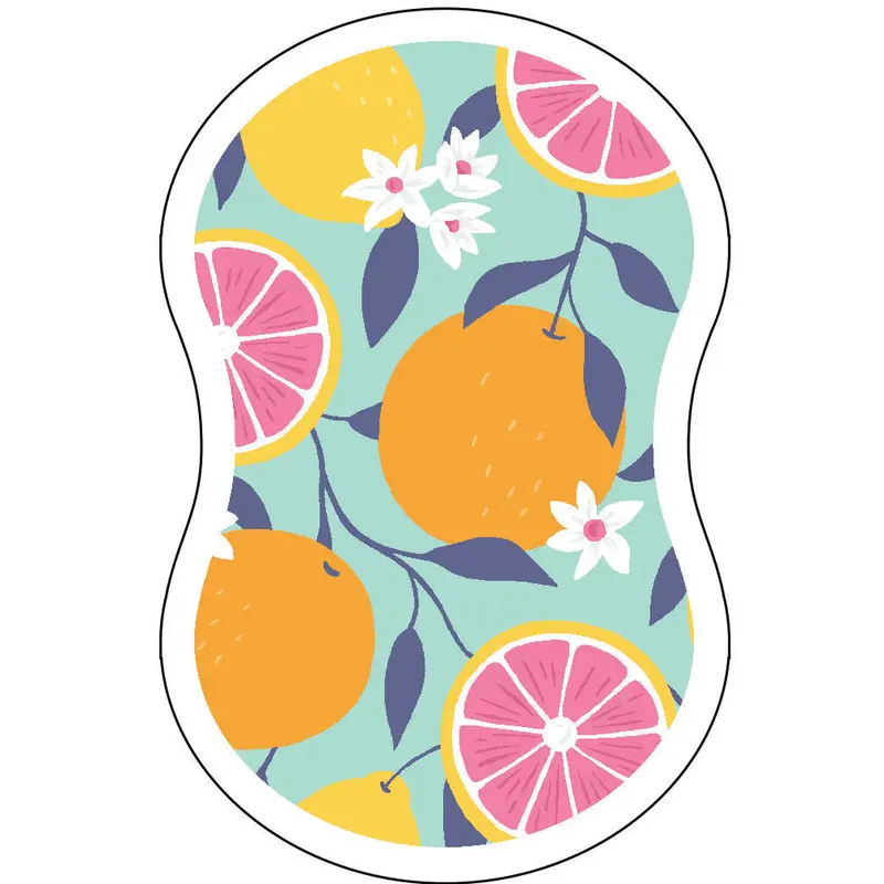 Simply Citrus Pop-Up Sponges – 2-Pack Refreshing Lemon-Lime Cleaning Set (Sku 10020) 1