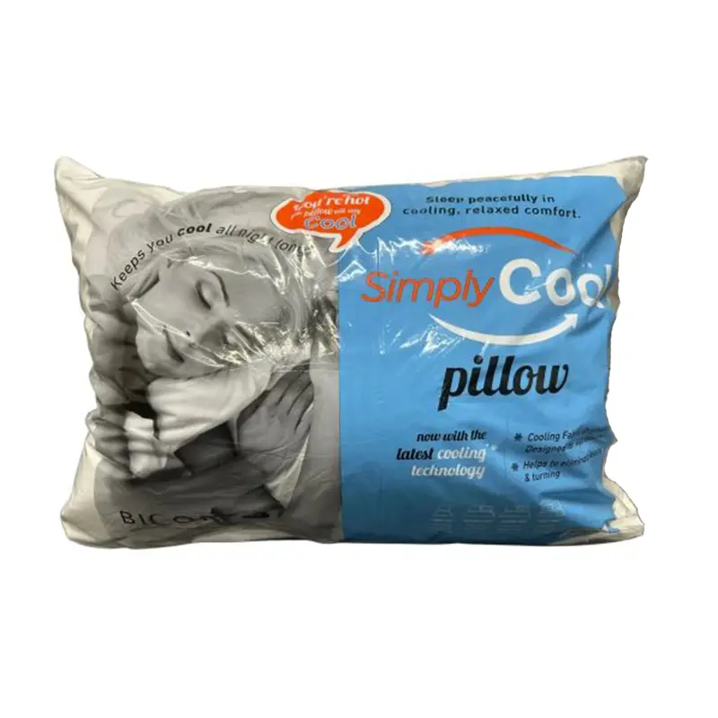 Simply Cool Hypoallergenic Cooling Pillow – Breathable Support Pillow 1Sc 1