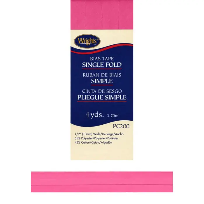Single-Fold Bias Tape – Pre-Cut Binding Tape For Finishing Edges (117200) 1