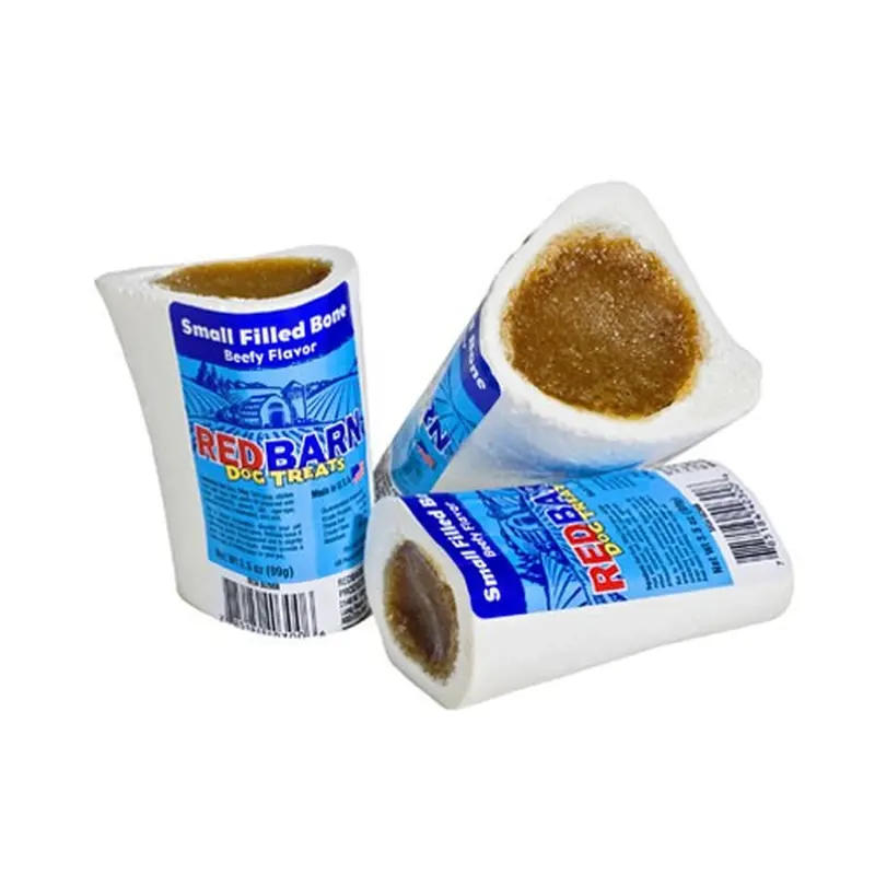 Small Beef-Flavored Filled Bone – Mini Sized Chew For Puppies Or Small Breeds 1