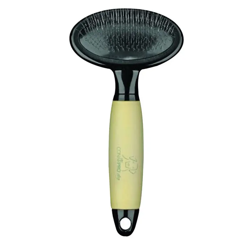 Small Dual-Surface Slicker Brush For Dogs And Cats – Gentle Deshedding Tool 1
