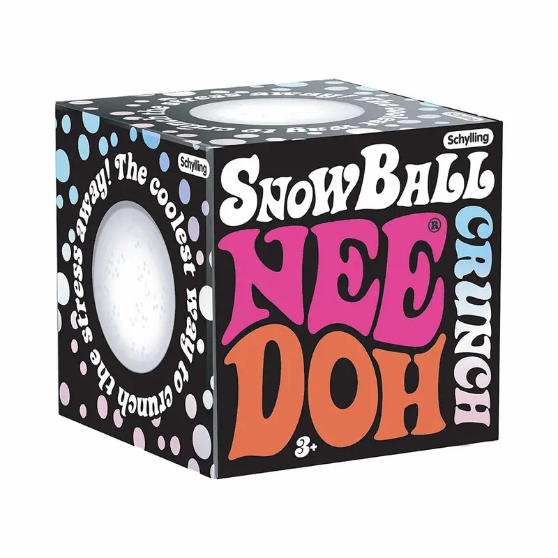 Snow Ball Crunch Needoh Stress Relief Toy – Snbc 1