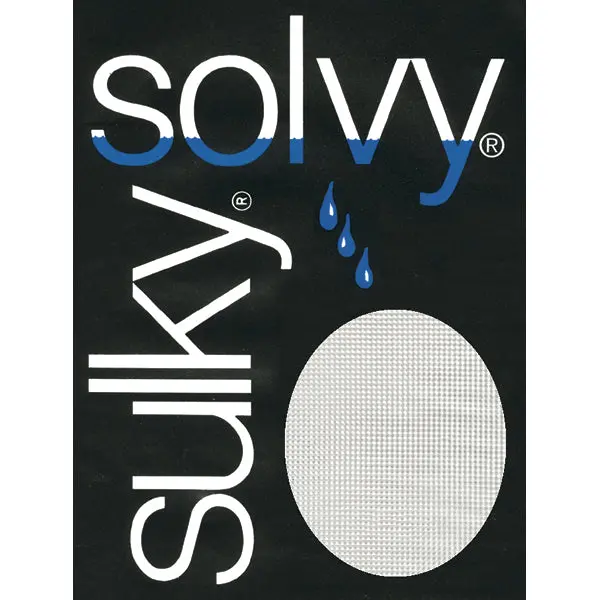 Solvy Lightweight Water-Soluble Stabilizer – Tear-Away-Free Embroidery Backing For Delicate Fabrics (486) 1
