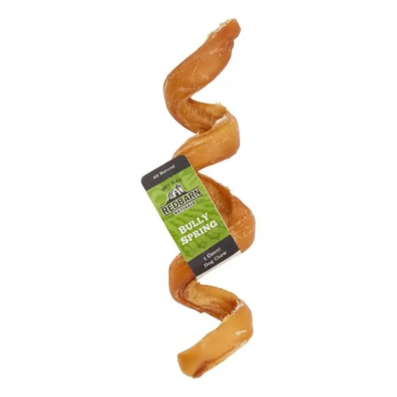 Spiral-Shape Bully Spring Chew – 6-Inch Flexible Dog Treat 1