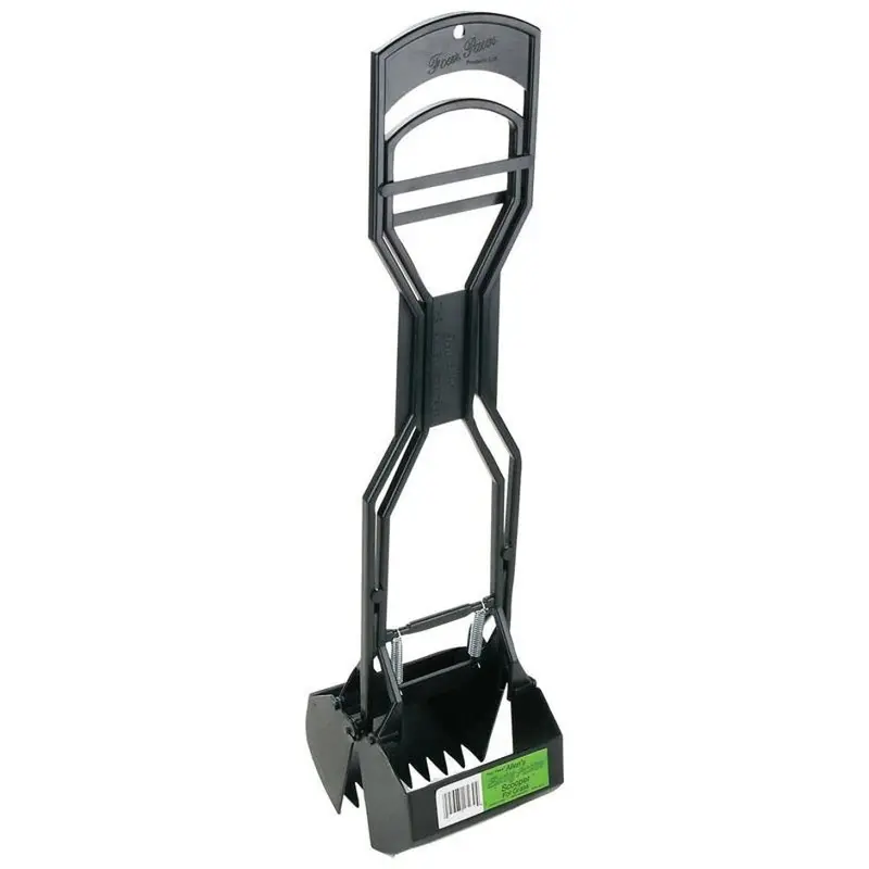 Spring-Action Grass Scooper – Hands-Free Pet Waste Remover 1