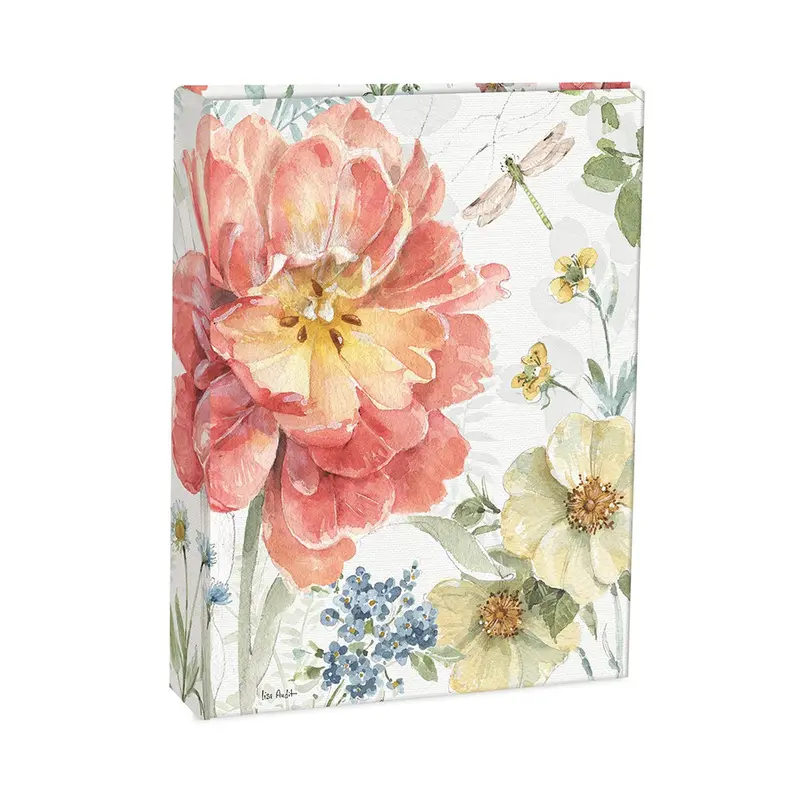 Spring Meadow Address Book – Floral-Themed Contact Journal With Alphabetical Index (1013247) 1