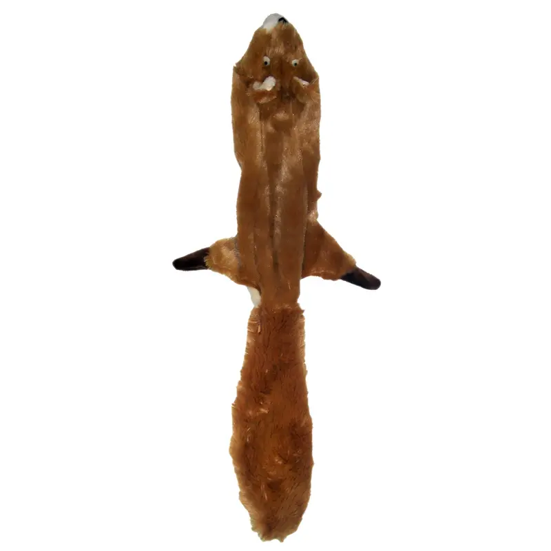 Squirrel Squeaky Dog Toy – Skinneeez Plush Line 1