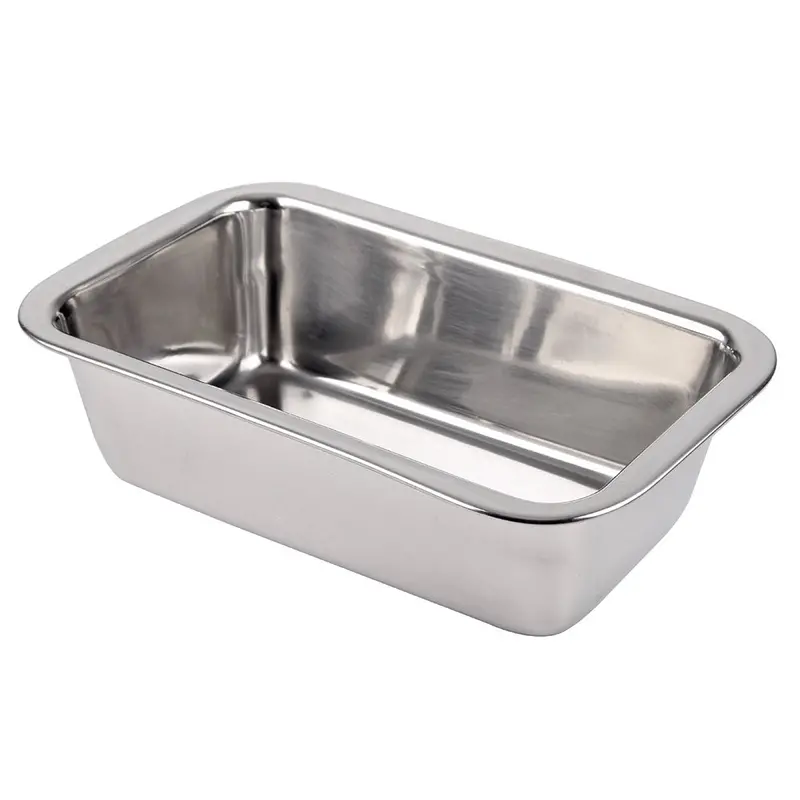Stainless Steel Loaf Baking Pan – Heavy-Duty Oven-Safe Mold 1