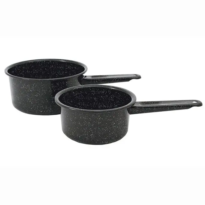 Stainless Steel Saucepan Set – 2-Piece Cookware Set With Ergonomic Handles 1