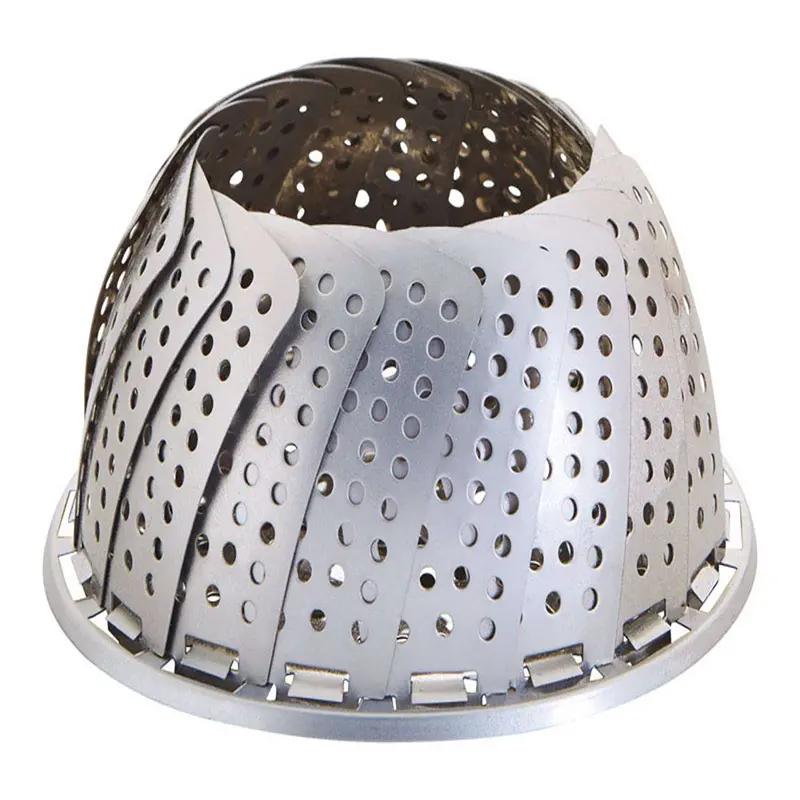 Stainless Steel Steamer Basket – Multi-Tier Compatible, Model 24972 1