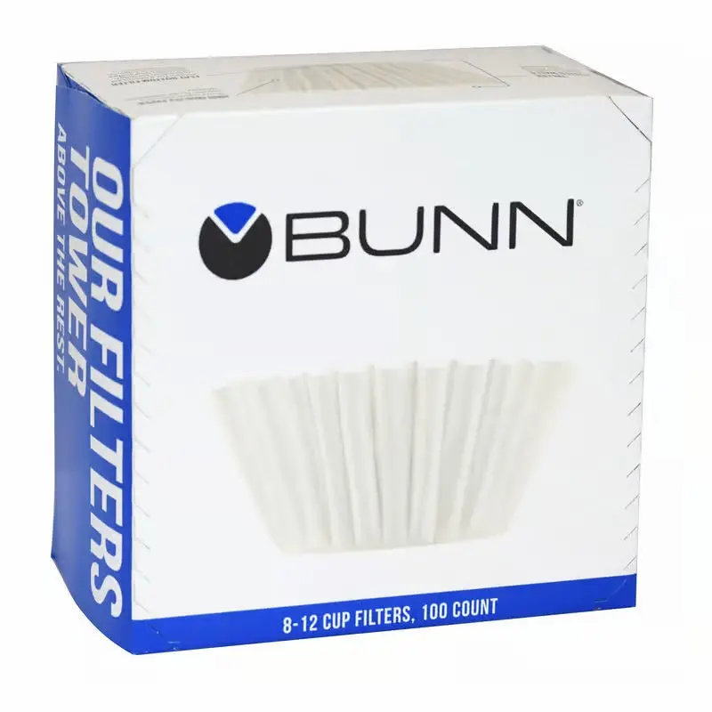 Standard Size Paper Coffee Filters – 100 Count Pack 1