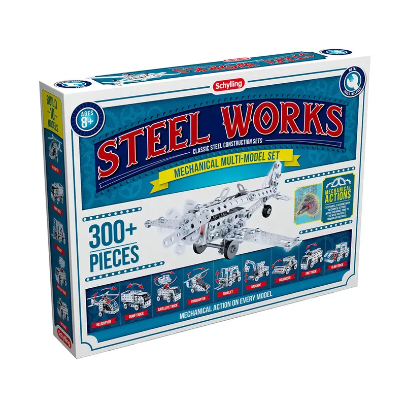 Steel Works Mechanical Multi-Model Construction Kit – Stwmms 1