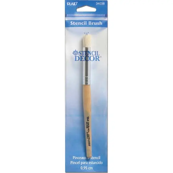 Stencil Brush – 3/8-Inch Detail Paintbrush For Crafts 34038 1