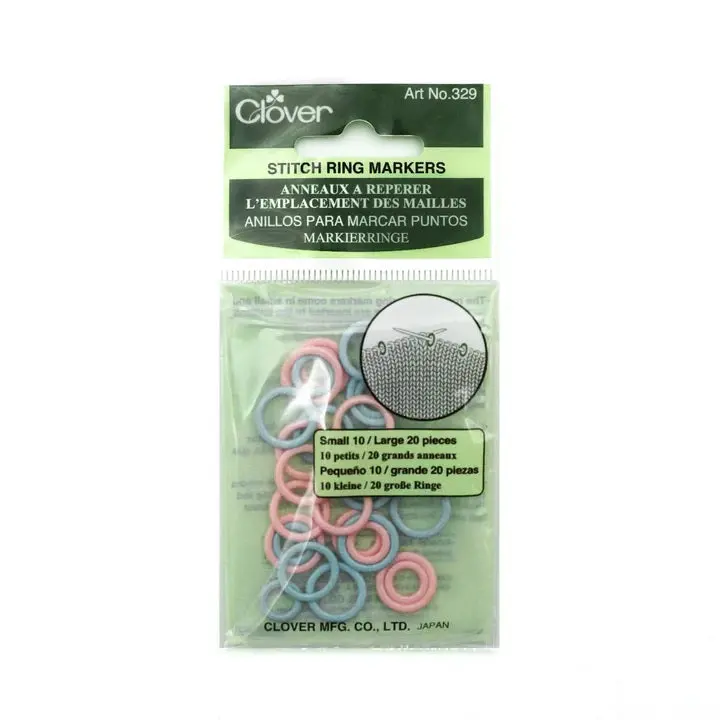 Stitch Ring Markers – Reusable Knitting Counter Rings (Cl-329) 1