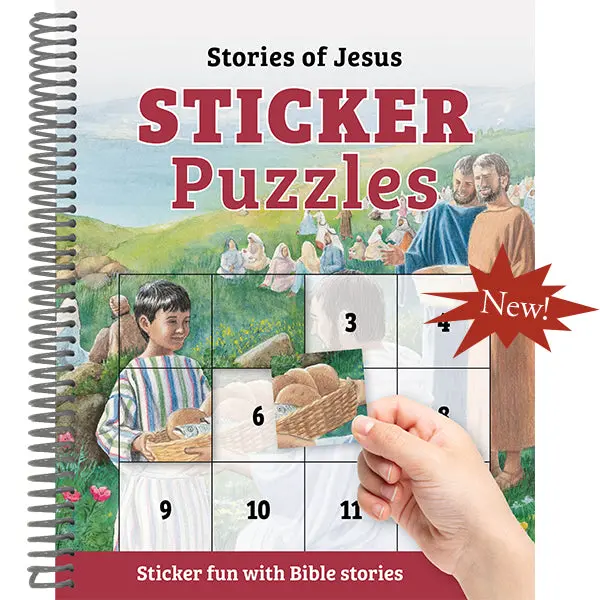 Stories Of Jesus Sticker Puzzles: Engaging Bible Learning Through Play (Sku En3271) 1