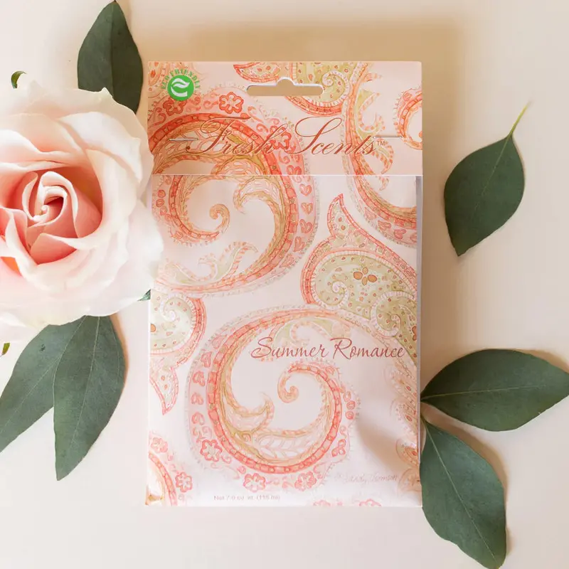 Summer Romance Scented Sachet – Natural Aromatherapy Linen Freshener (Fs-200-237) 1