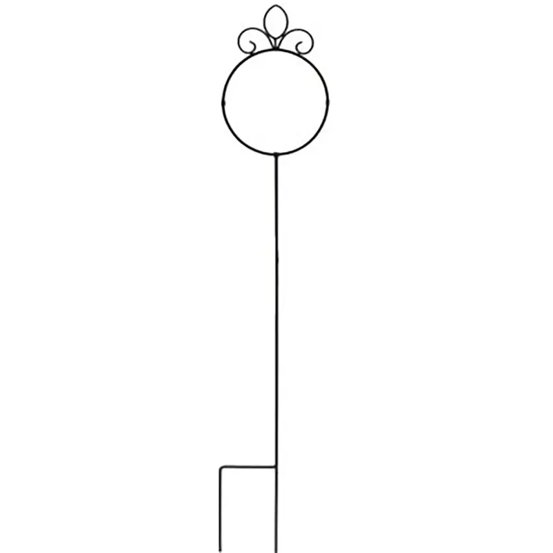 Suncatcher Garden Stake – Reflective Yard Decor With Hanging Crystal Accents (Model 8496) 1