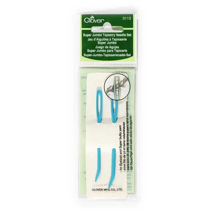 Super Jumbo Tapestry Needle Set – Oversized Blunt Tips For Heavy-Weight Crafts (Cl-3113) 1