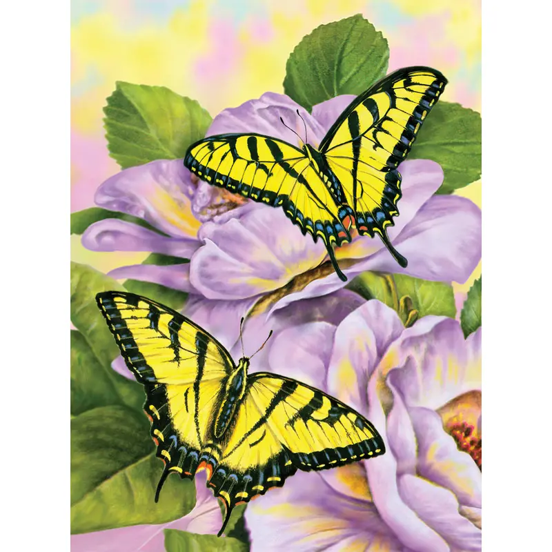 Swallowtail Butterfly Paint-By-Numbers Kit – Beginner-Friendly Art Set 1