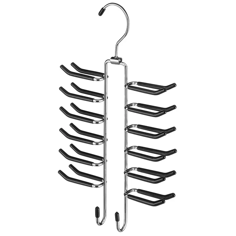 Swivel Tie Hanger With 360° Rotation – Heavy-Duty Chrome Finish, Model 6021-187 1