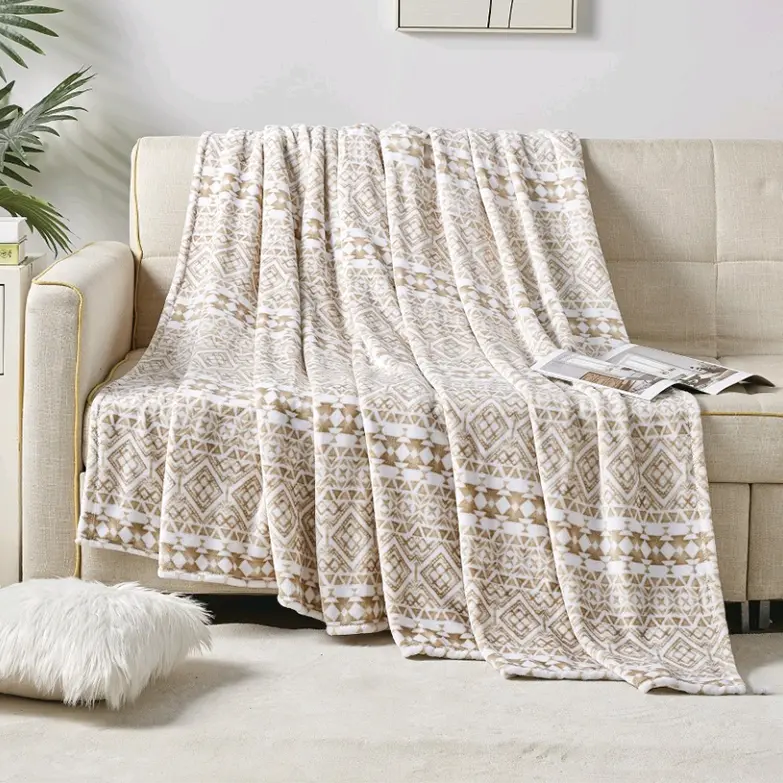 Tala Micro Plush Throw Blanket – Ultra-Soft Cozy Accent Blanket 1