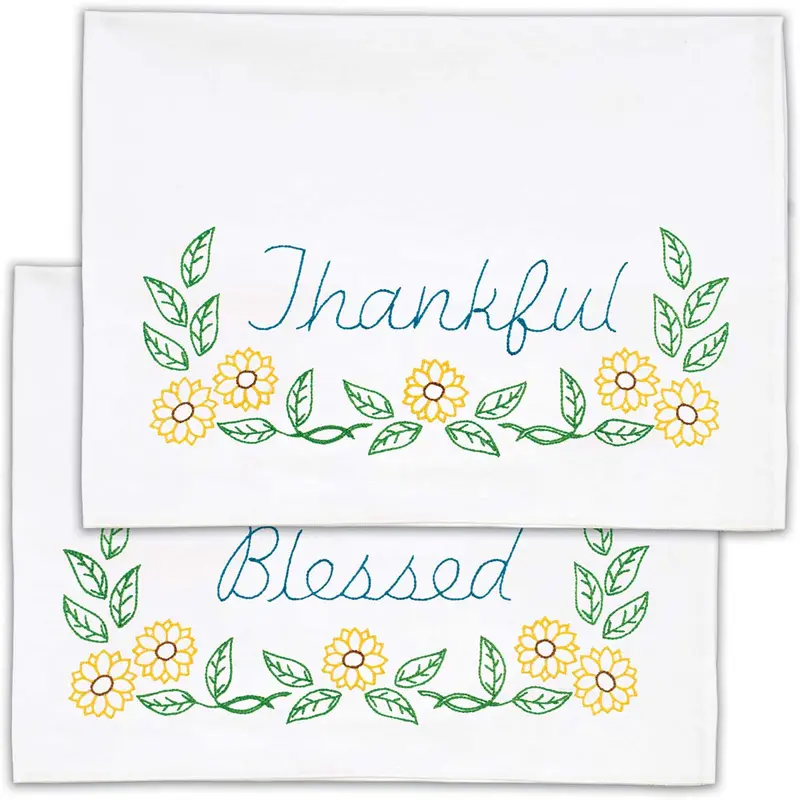 Thankful & Blessed Inspirational Pillowcases – 1600-779 1
