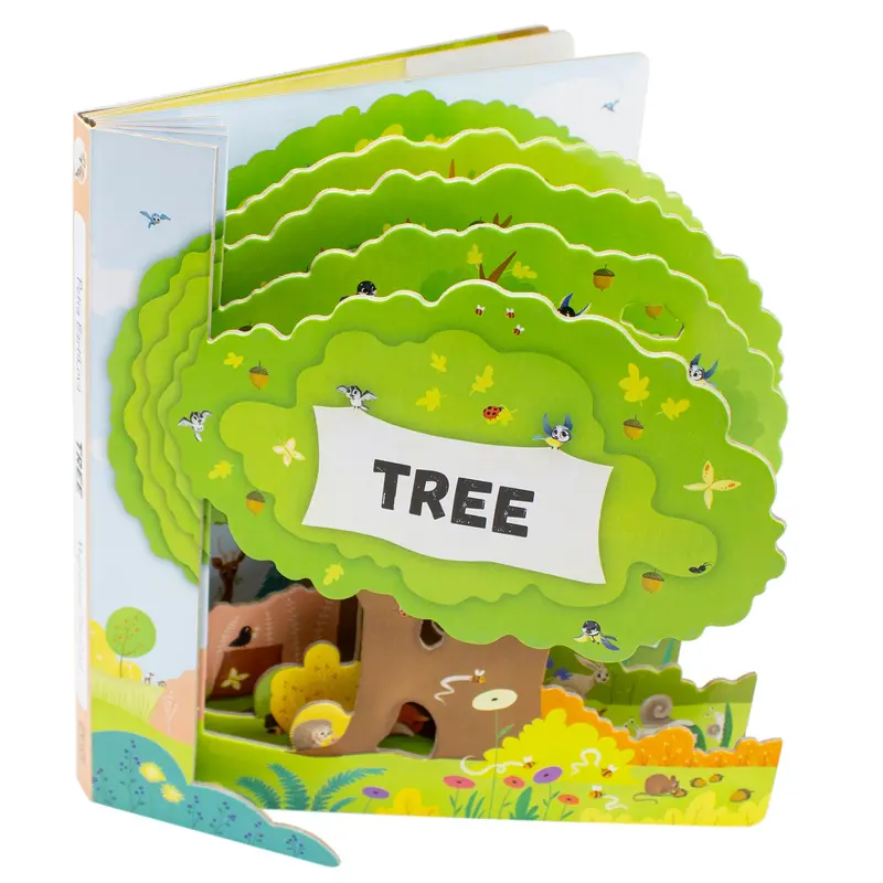The Tree: A Nature Storybook By Petra Bartikova – Illustrated Children'S Hardcover 1