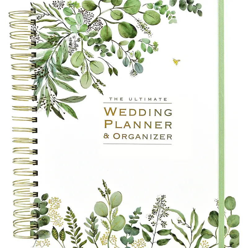 The Ultimate Wedding Planner & Organizer – Comprehensive Hardcover Guide (341662) 1