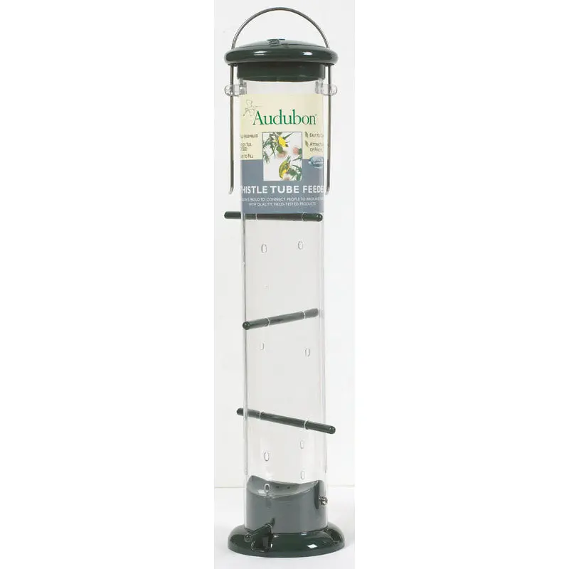Thistle Tube Bird Feeder – Squirrel-Resistant Wild Bird Station 1