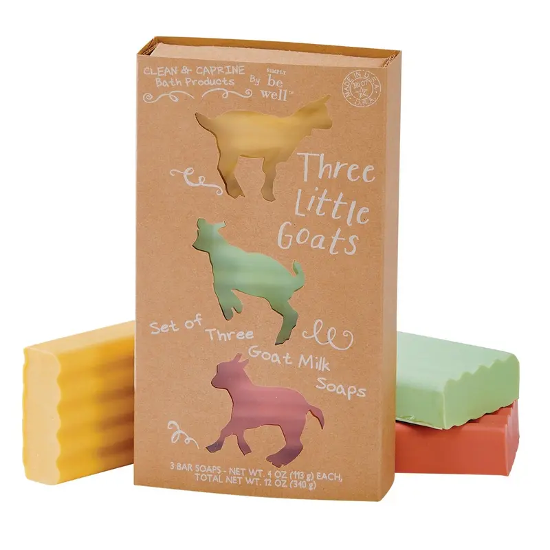 Three Little Goats Natural Bar Soap Gift Set – 2-Pack Lg05460 1