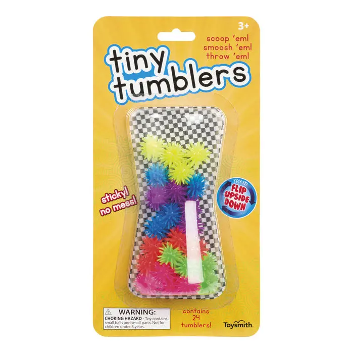 Tiny Tumbler Toy Set – Stackable & Spinning Play Items 1