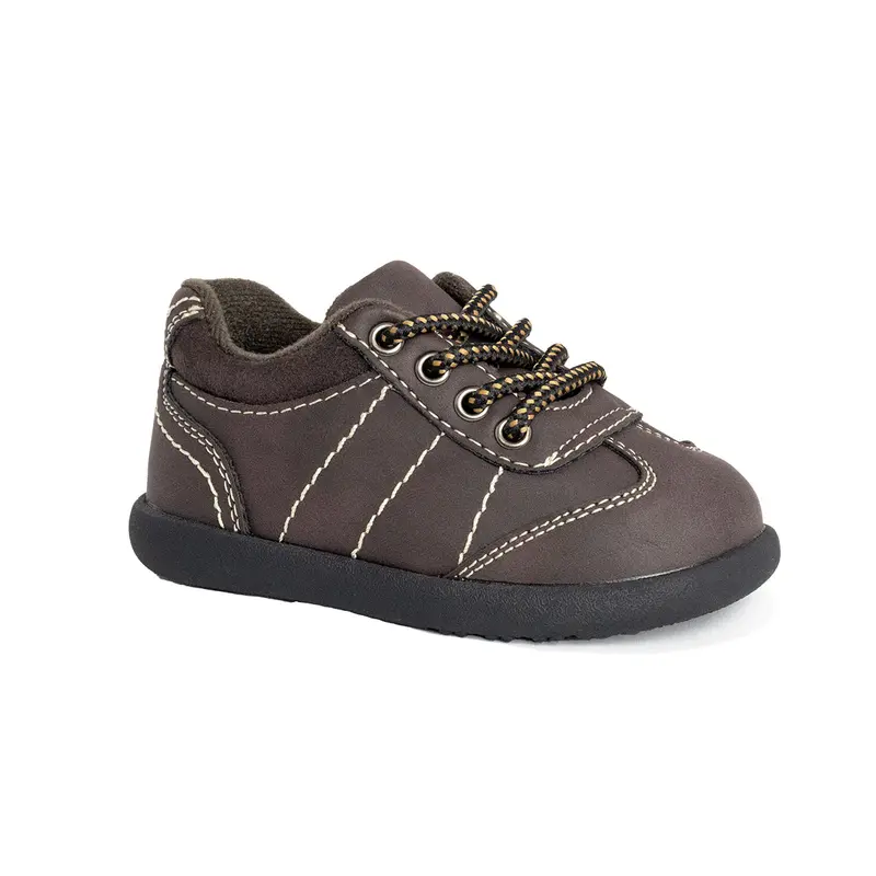 Toddler Boy’S Tie-On Sneakers – Lightweight On-The-Go Shoes Fs4630 1