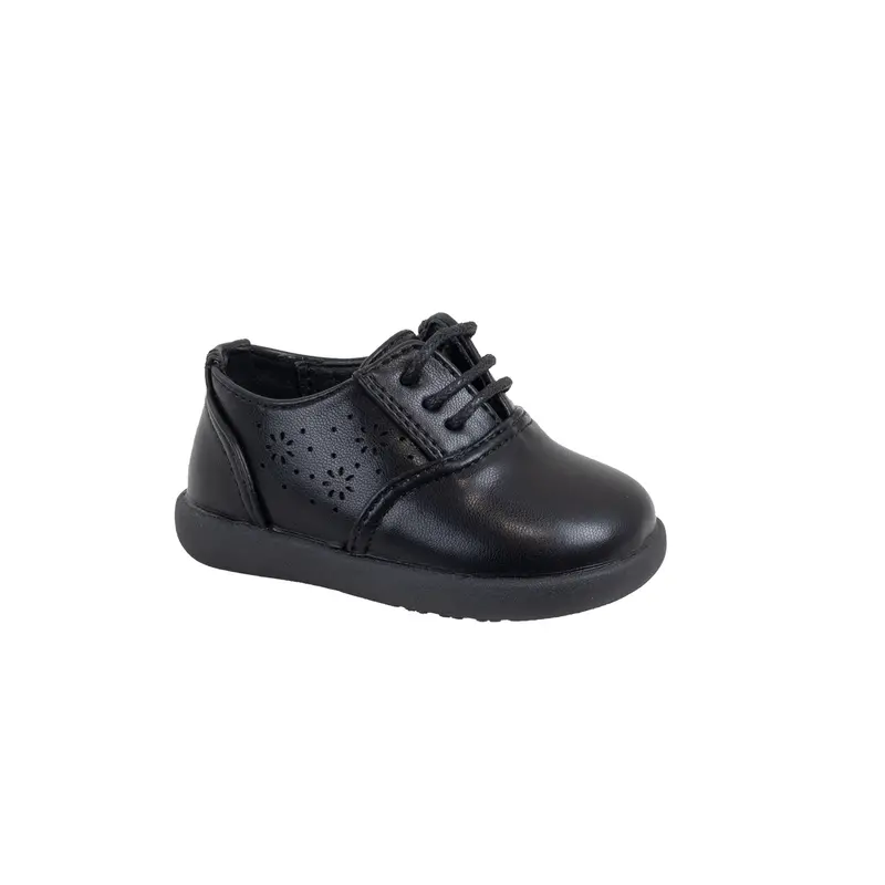 Toddler Girl Black Tie-Detail Shoe – Daisy Dream Style (Fs5700) 1