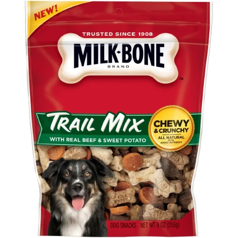 Trail Mix Dog Treats With Real Beef & Sweet Potato – 9 Oz 1