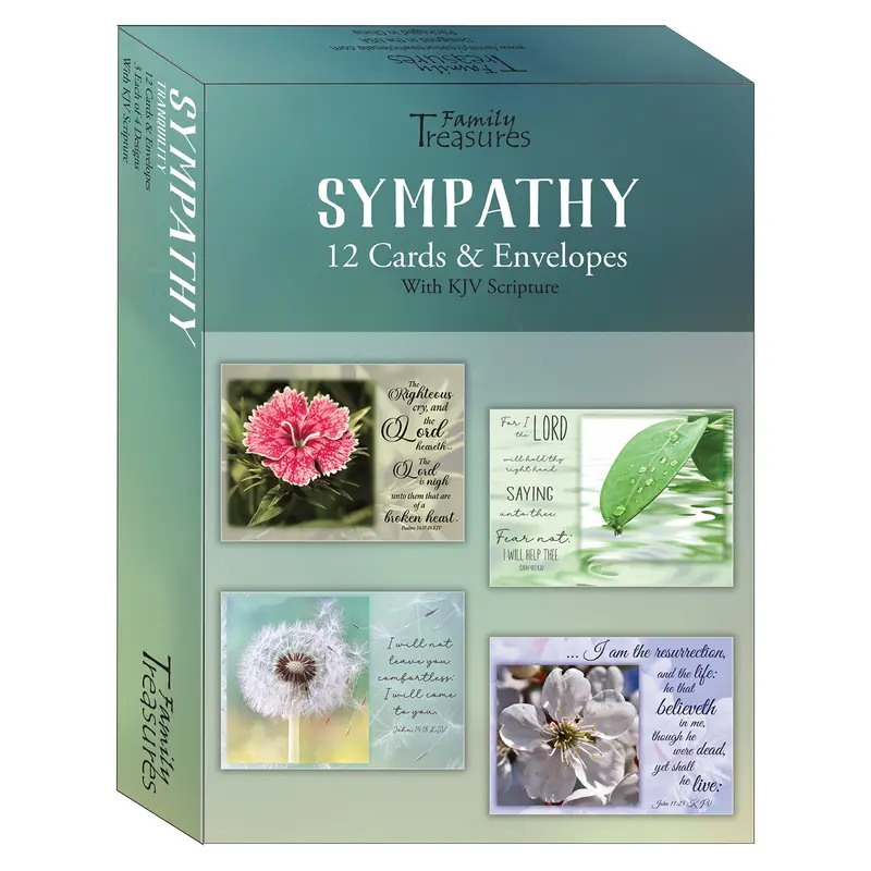 Tranquility Sympathy Greeting Cards – Premium Boxed Set (Ft22691) 1