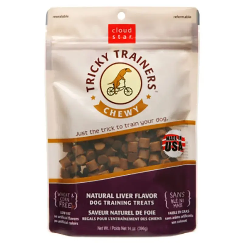 Tricky Trainers Liver Chewy Dog Treats – 14 Oz Bag 1