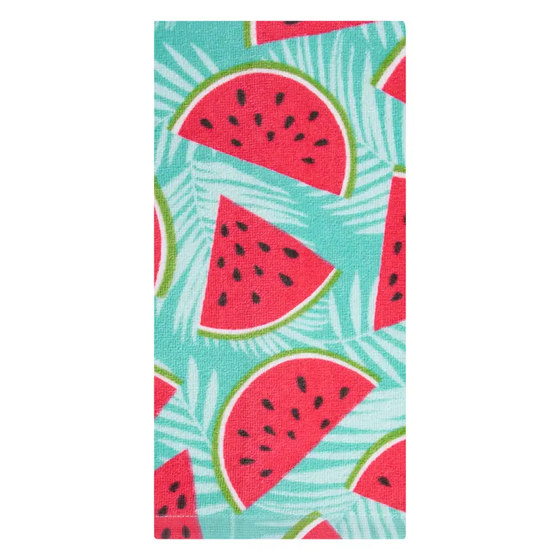 Tropical Watermelon Fiber-Reactive Kitchen Towel (18134) 1