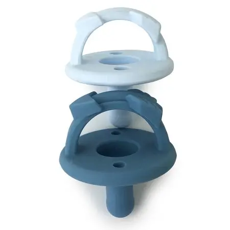 Twin-Pack Silicone Pacifiers – Bpa-Free Soother Set For Babies (Sweetie Soother) 1