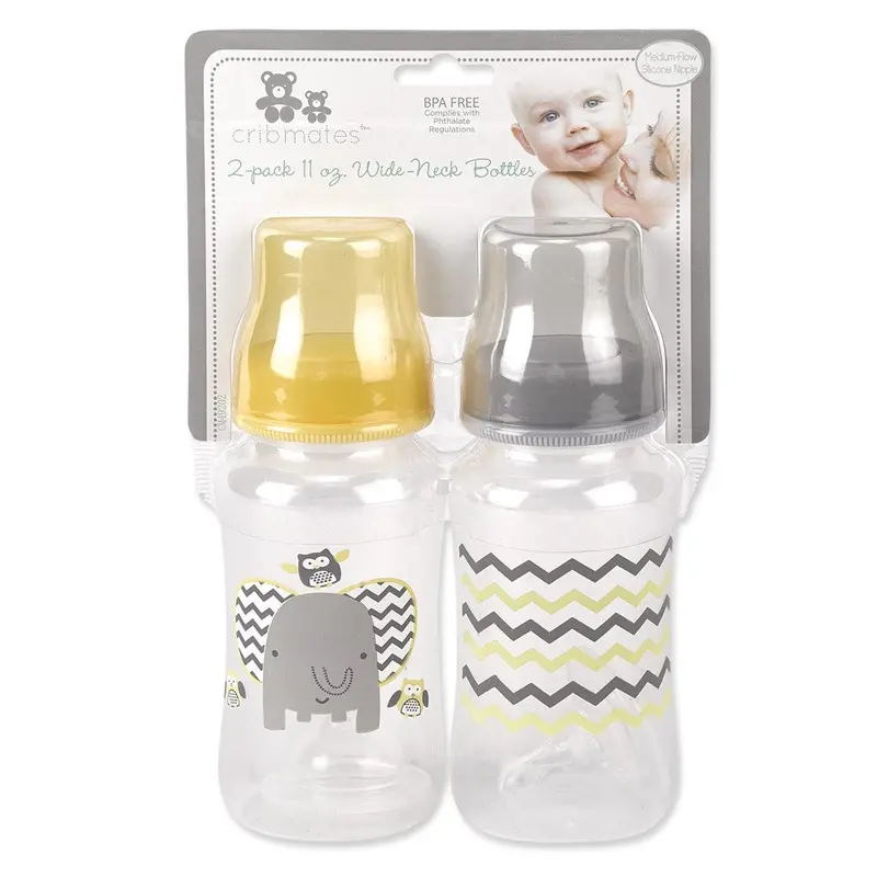 Two-Piece 11-Ounce Baby Bottle Set – Bpa-Free (Cm49202) 1
